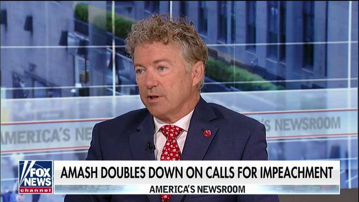 Rand Paul on fellow libertarian Amash's impeachment call: Russia probe was 'un-libertarian'