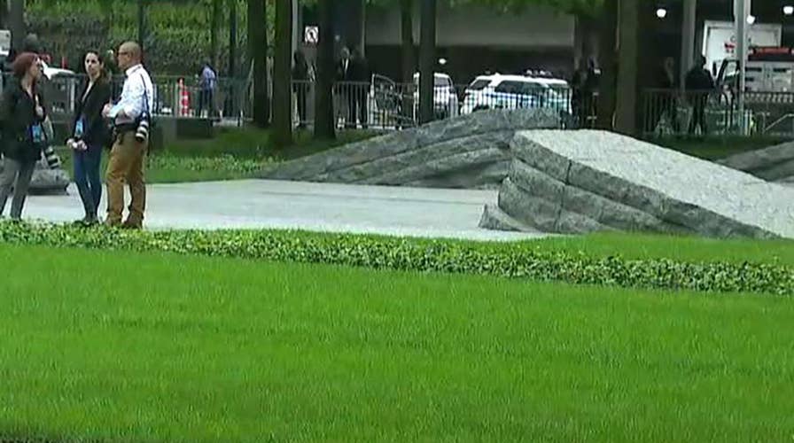 9/11 Memorial Glade unveiled in dedication ceremony in Lower Manhattan