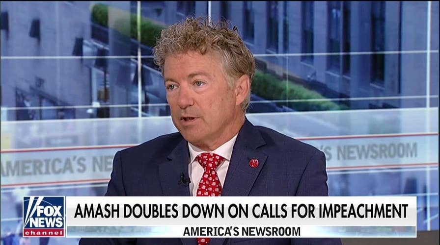 Rand Paul on fellow libertarian Amash's impeachment call: Russia probe was 'un-libertarian'