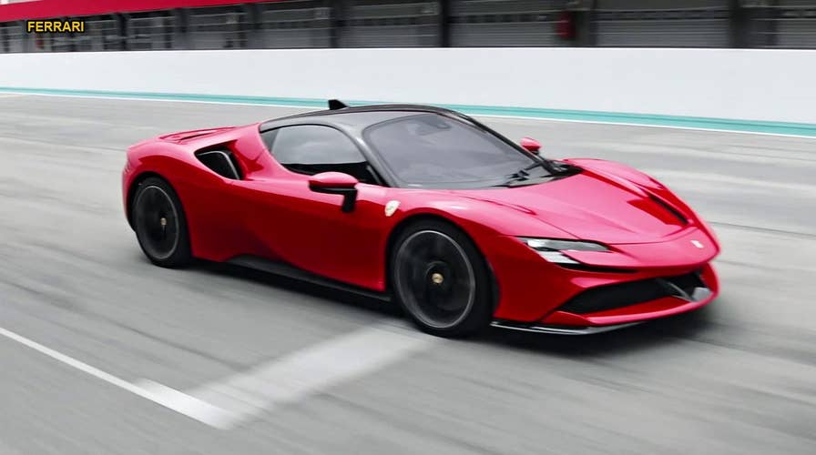 See it: $  625,000 Ferrari slams into three parked cars