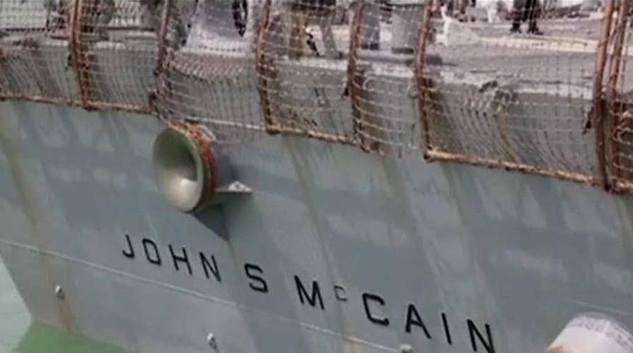 Navy official confirms White House requested USS McCain be kept away during Trump visit