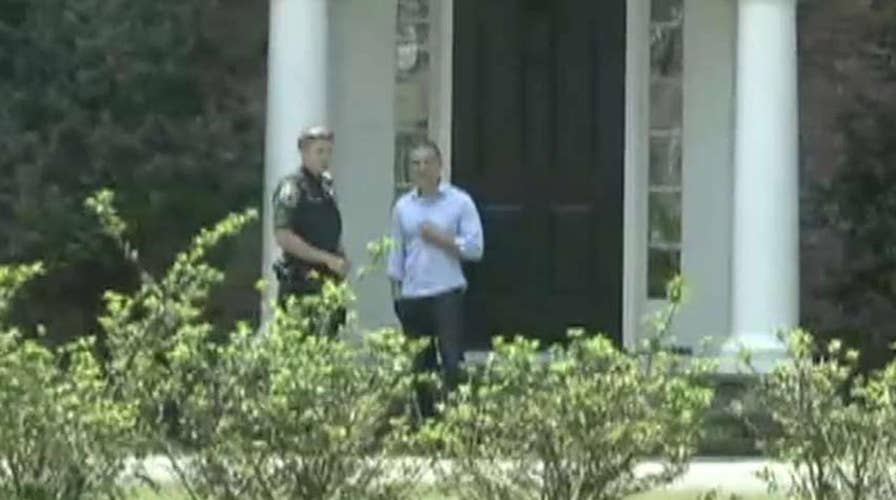 Estranged husband of missing Connecticut mom tells Fox News producers to leave, calls the police