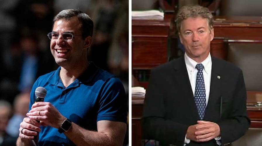 Libertarian-Republicans Sen. Rand Paul and Rep. Justin Amash differ over a call for impeachment