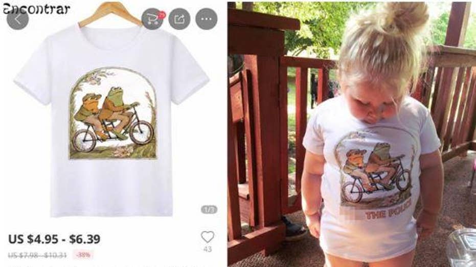 Mom Horrified To Discover Frog And Toad Shirt For Daughter Featured Vulgar Phrase Fox News