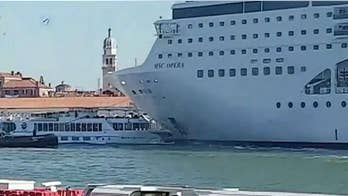 Cruise ship rams into tourist boat, dock in Venice leaving several injured
