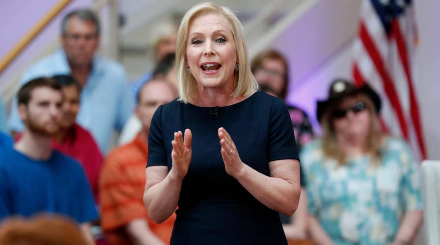 Kirsten Gillibrand seeks traction; security scare for Kamala Harris