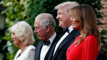 President Trump, first lady host dinner for Prince Charles, Duchess Camilla