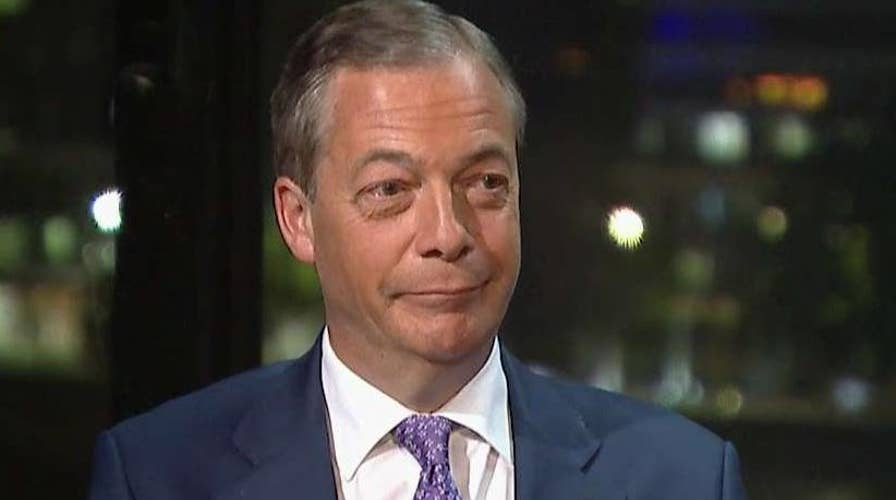 Nigel Farage on Trump's visit to the UK