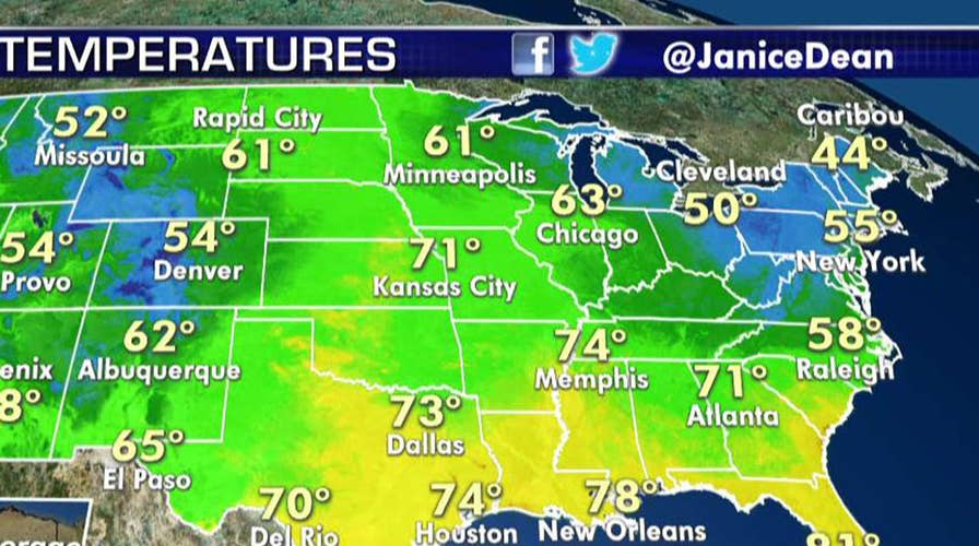 National forecast for Tuesday, June 4