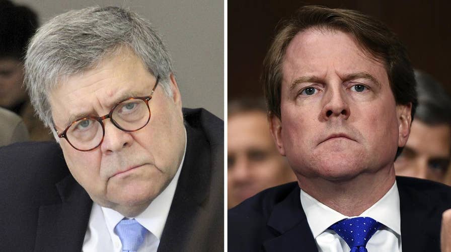 House Democrats set sights on Attorney General William Barr and former White House counsel Don McGahn