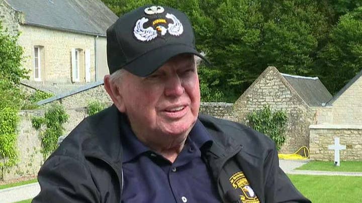 D-Day veteran recalls invasion of Normandy: Let's get the hell out of this plane