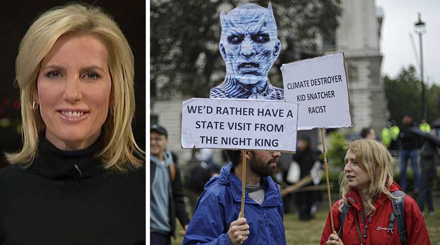Laura Ingraham on anti-Trump protests in London