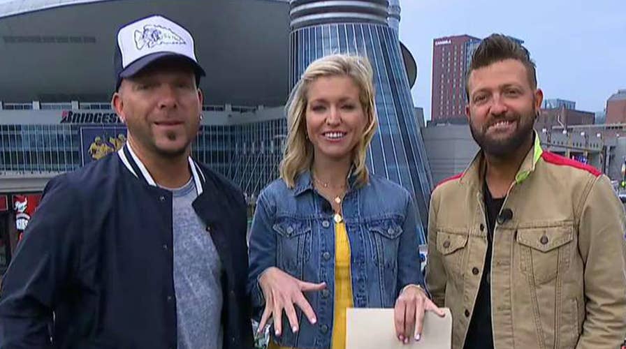 Ainsley is live in Nashville for the CMT awards!