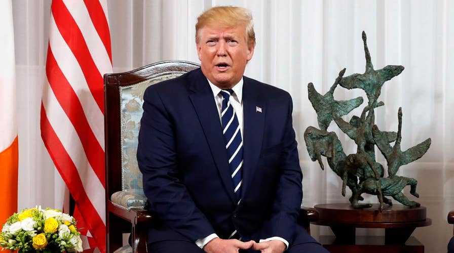 President Trump regards UK and Ireland as good trading partners, has issues Mexico