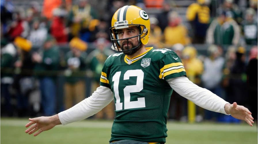 Aaron Rodgers counters trolling beer chugging, rival quarterbacks