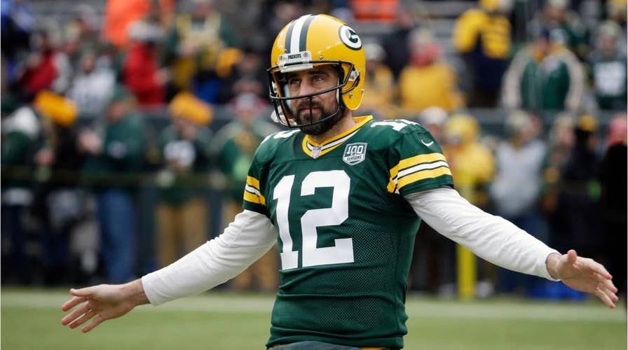 Aaron Rodgers counters trolling beer chugging, rival quarterbacks