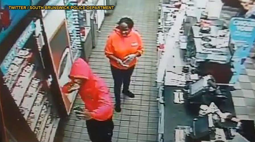 Dancing 'Donut Desperado' live streams theft of a single doughnut from Dunkin' restaurant in New Jersey