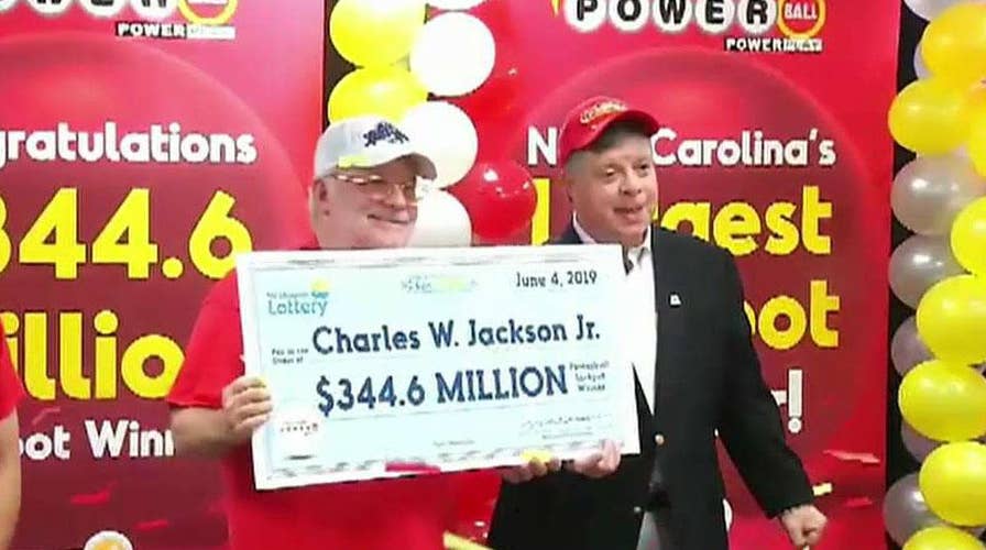 North Carolina man claims $344 million Powerball jackpot: 'Dang, I got them all'