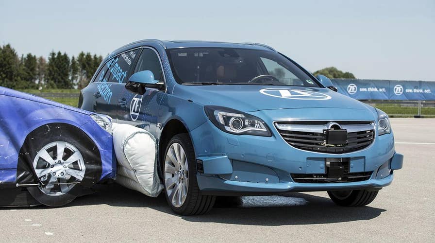 External airbags could turn cars into pufferfish for safety