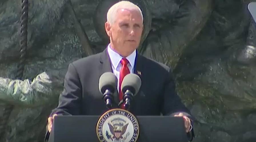 Vice President Pence pays tribute to the service and sacrifice of the heroes of D-Day
