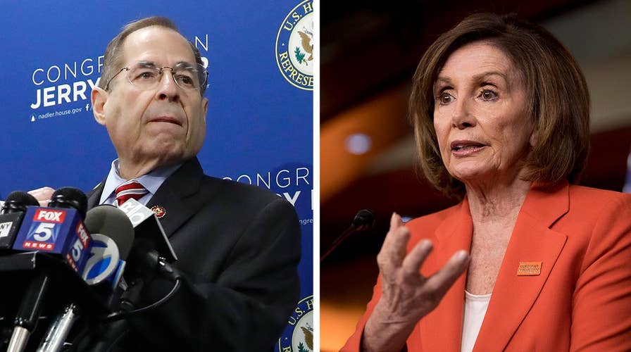 Top Democrats battle over how to pursue President Trump