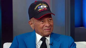 Tuskegee Airman recounts experience in World War II and the struggles faced by first African-American pilots