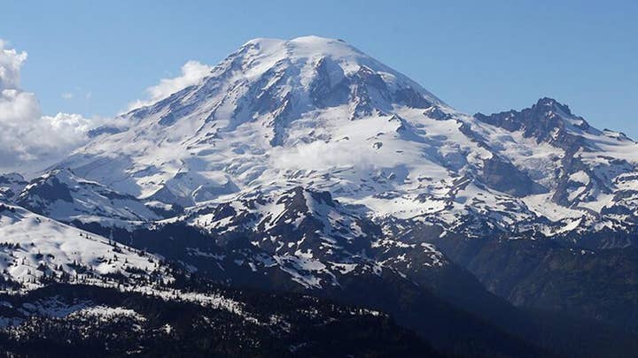 Daring rescue near the summit of Mt. Rainier