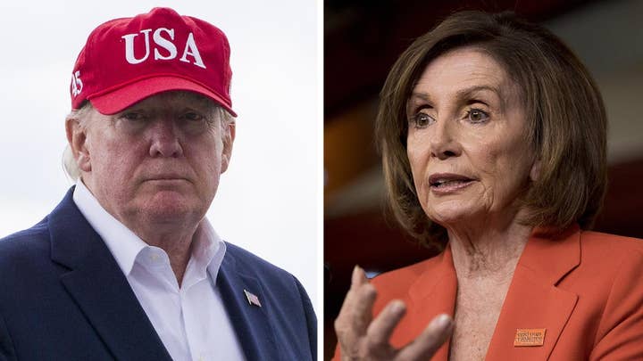 President Trump launches blistering attack on Nancy Pelosi