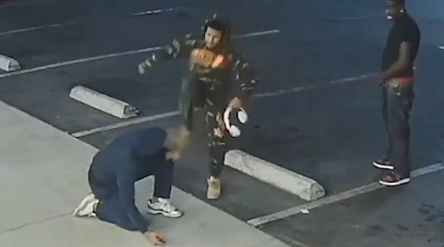 Brutal beating and robbery caught on camera in Southern California