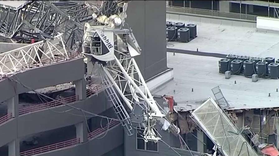 One dead after crane collapses in downtown Dallas