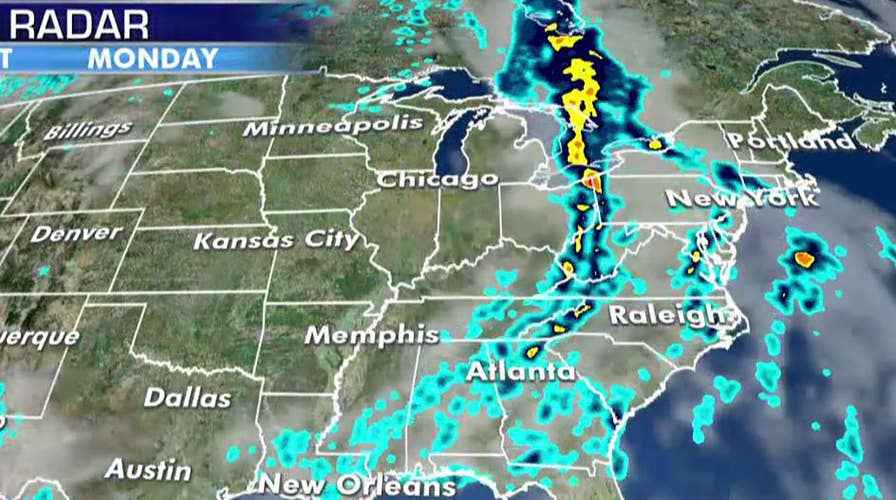 National forecast for Monday, June 10