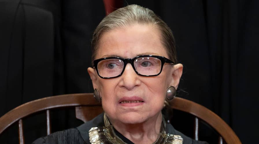 Justice Ruth Bader Ginsburg hints at sharp divisions within the Supreme Court