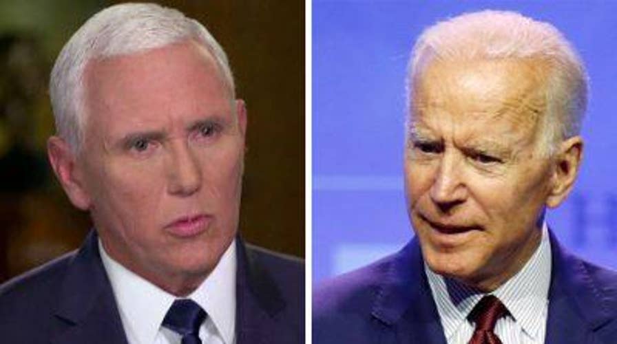 Mike Pence discusses Joe Biden in exclusive interview on