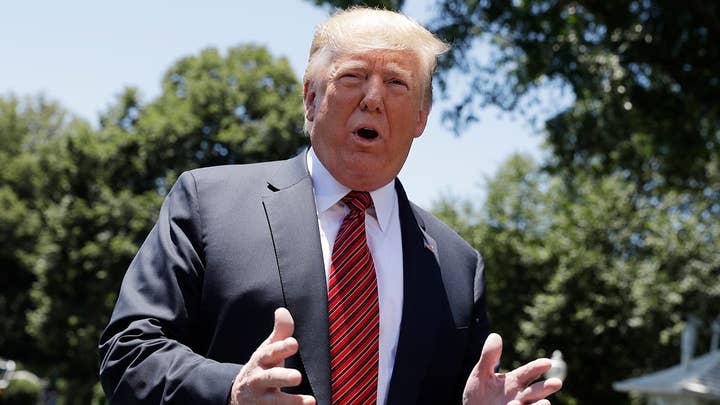 President Trump says 2020 Democratic hopeful Joe Biden is slower than he used to be, weak mentally