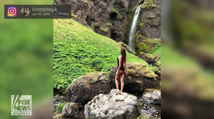Irina Shayk shows off her figure on Instagram