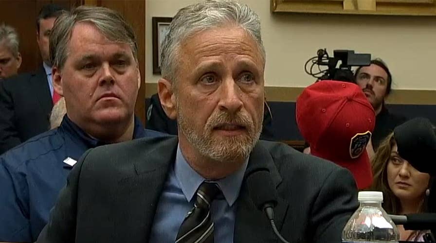 Jon Stewart slams lawmakers for failing to ensure the September 11th Victim Compensation Fund is fully funded