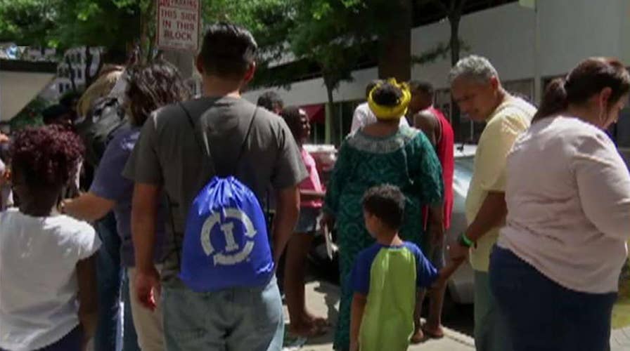 Illegal immigrants from Africa pour into San Antonio, Texas