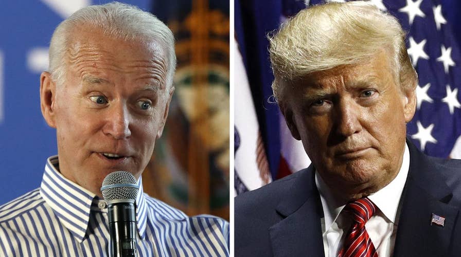 Trump and Biden exchange jabs while campaigning in Iowa