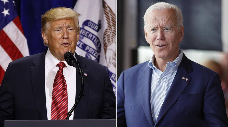 Trump, Biden dismiss early polling in 2020 race after holding dueling events in Iowa