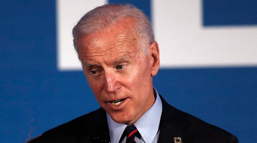Joe Biden says China is a 'serious challenge' to the US