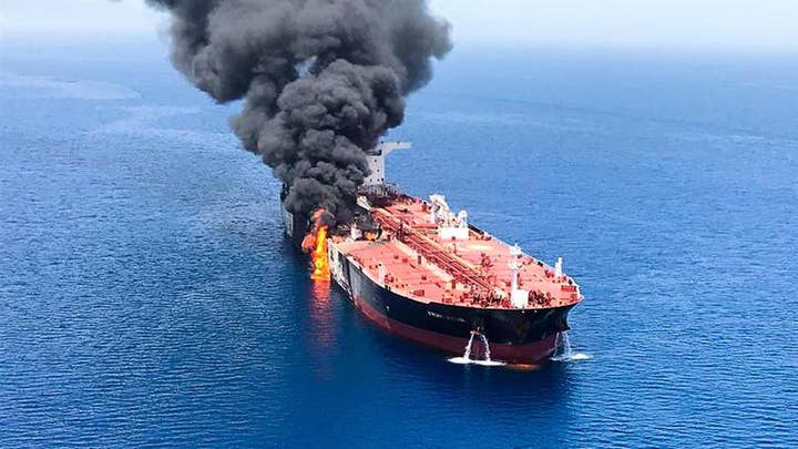 Two oil tankers targeted near Strait of Hormuz