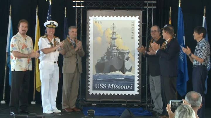 New 'Forever' stamp honors the USS Missouri