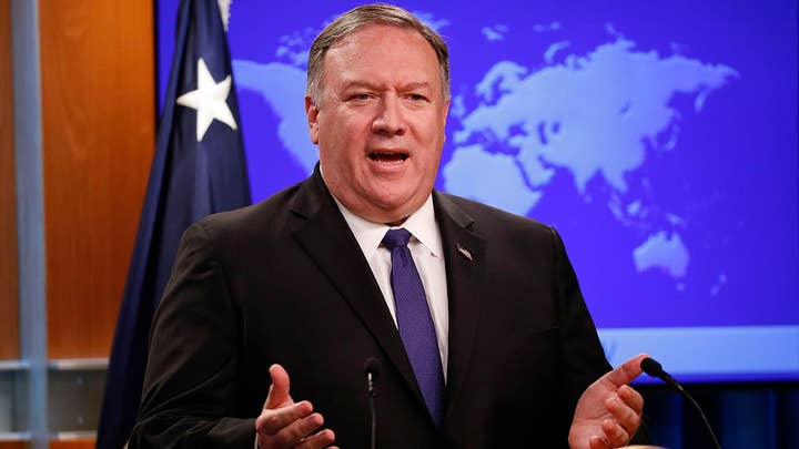 Secretary Pompeo says Iran is responsible for tanker attacks