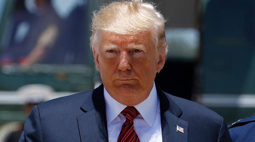 President Trump says if given foreign opposition research he may not report it to the FBI