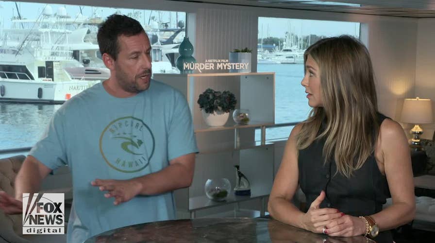 Adam Sandler, Jennifer Aniston talk on-screen chemistry in Netflix's 'Murder Mystery'