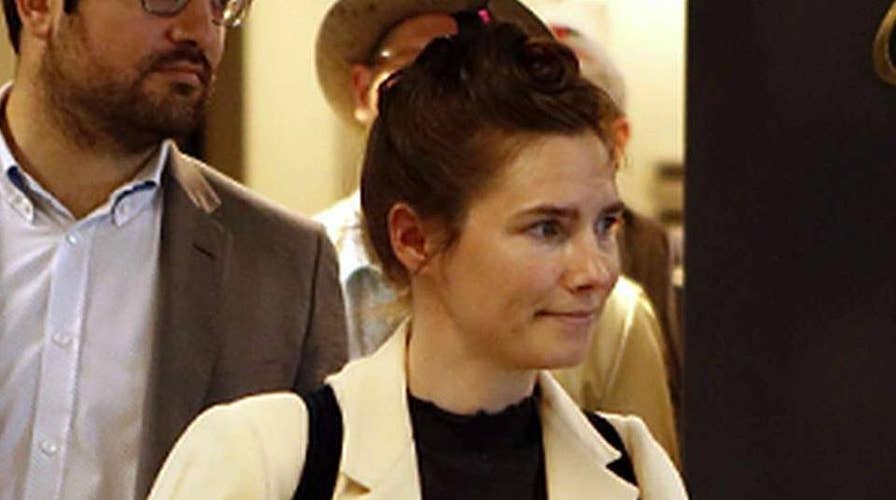 Amanda Knox returns to Italy for the first time since her acquittal