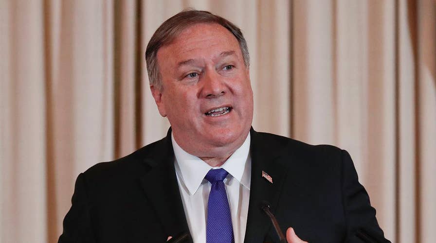 Pompeo says Iran is trying to disrupt flow of oil, escalate tension