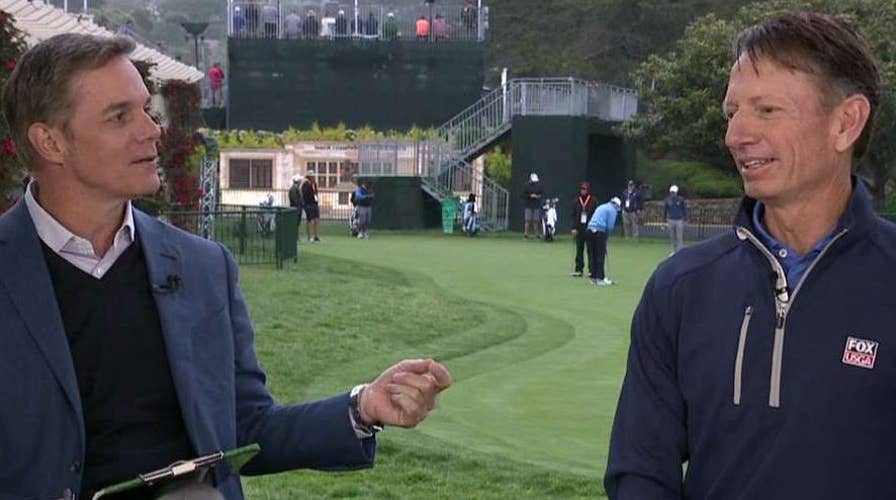 Golfers gear up for round two of the US Open