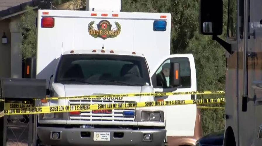 Accidental shooting leads to discovery of pipe bombs in quiet Arizona neighborhood