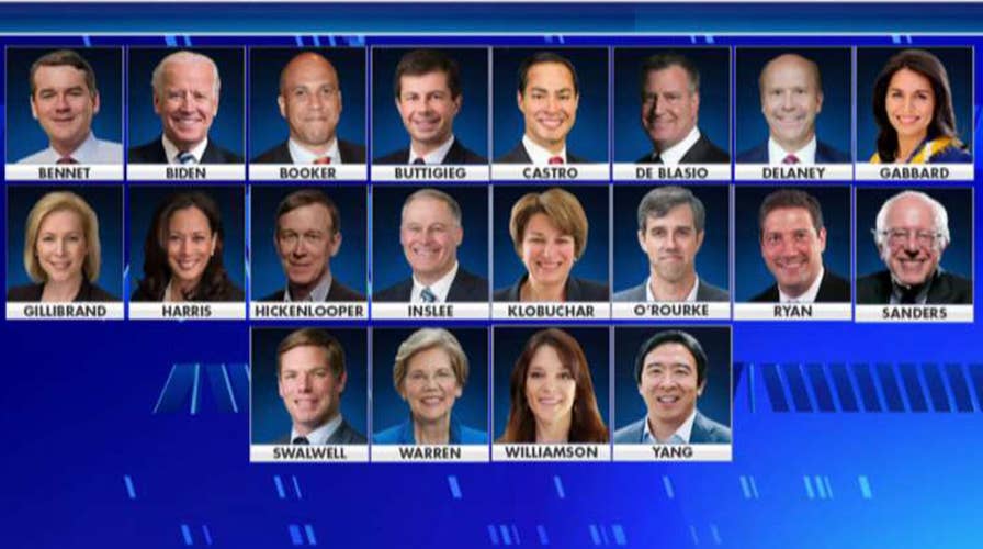 DNC announces lineup for first Democratic debate
